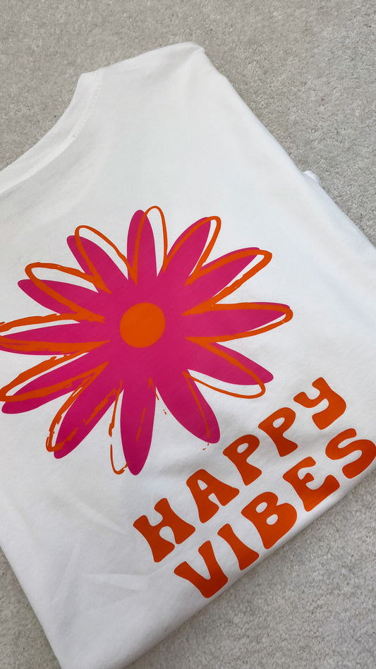 T-shirt HAPPY VIBES