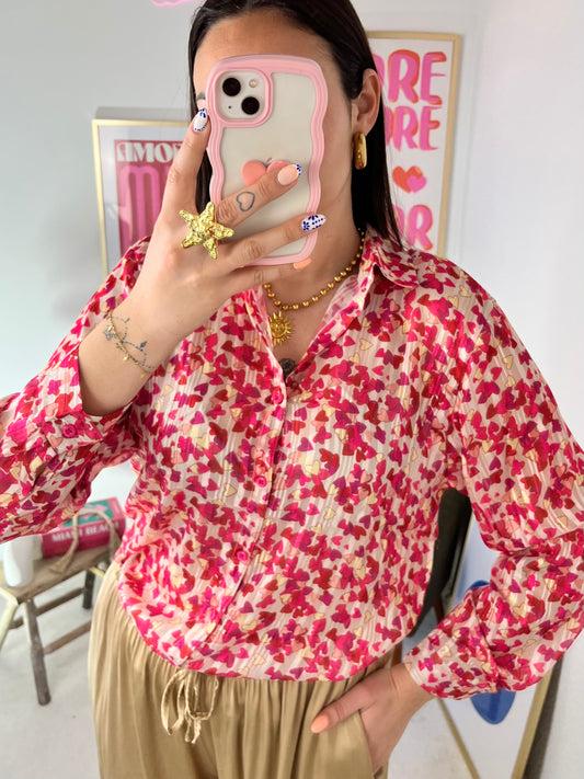Chemise LENNY rose