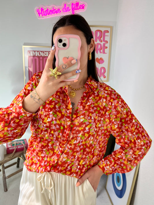 Chemise LENNY orange