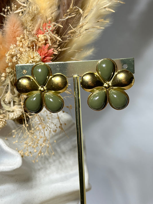 Boucles fleurs